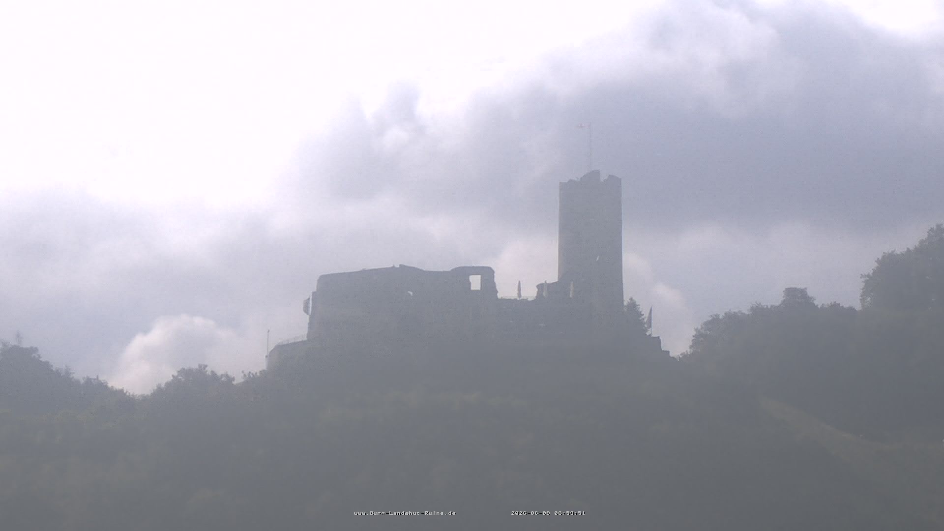 webcam : Burg-Landshut-Ruine